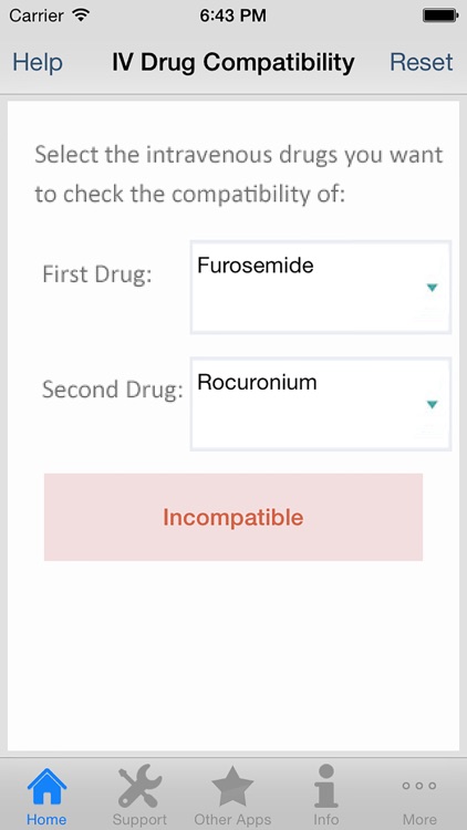 IV Drug Compatibility