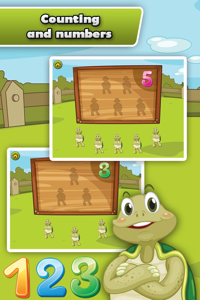 Turtle Math for Kids - Children Learn Numbers, Addition and Subtraction screenshot 4