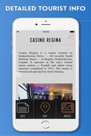 Regina Travel Guide with Offline City Street Map screenshot 3