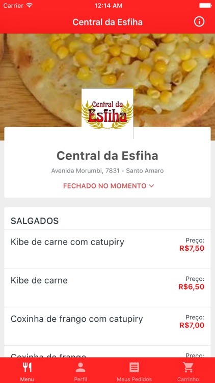 Central da Esfiha Delivery