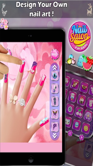 Nail Salon For Girls - Virtual Nail Art For Free(圖2)-速報App