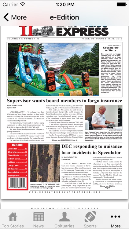 Hamilton County Express screenshot-4