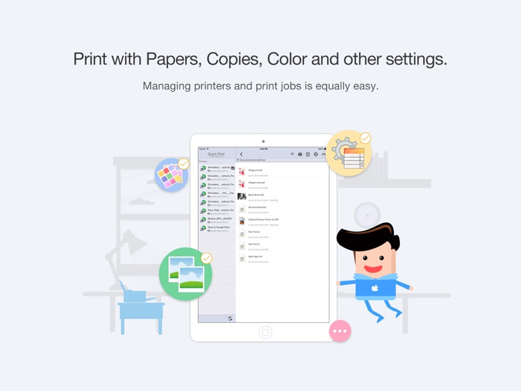Quick Print via Google Cloud Print for iPad screenshot-4