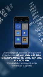 MCPlayer wireless UPnP video player for iPhone, stream movies on HD TV Captura de tela 3