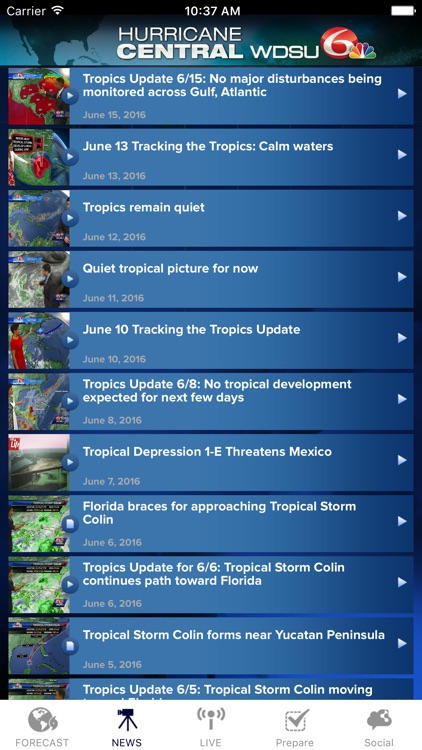 Hurricane Central WDSU New Orleans, Louisiana screenshot-3