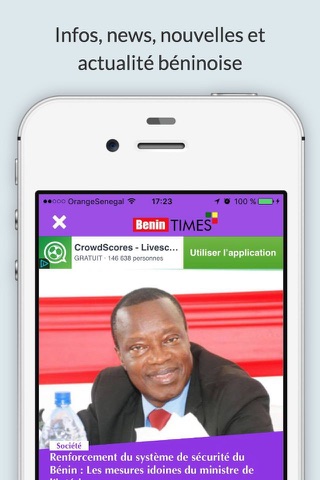 Benin Times screenshot 3