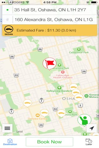 Taxi-Taxi Oshawa screenshot 4