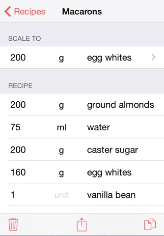 Recipe Scaler screenshot 2