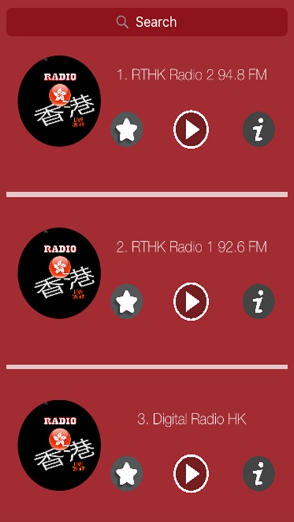 Hong Kong Radios - Top Stations Music Player FM