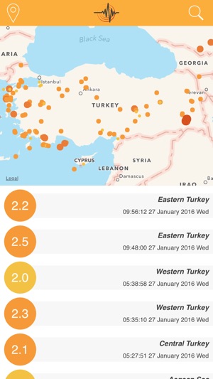 World Earthquake Map(圖1)-速報App