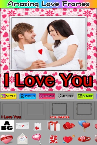Love You Photo Frames and Styles screenshot 2
