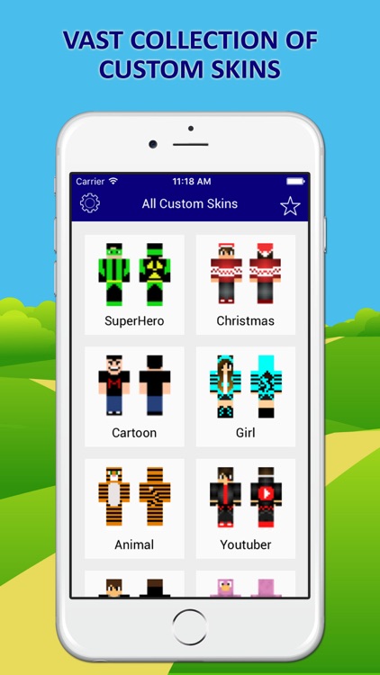 Custom Skins - Exclusive Collection of Minecraft Skins