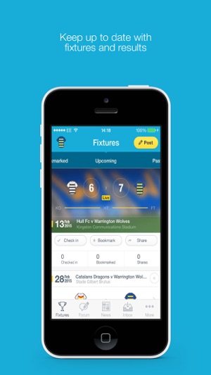 Fan App for Warrington Wolves(圖1)-速報App