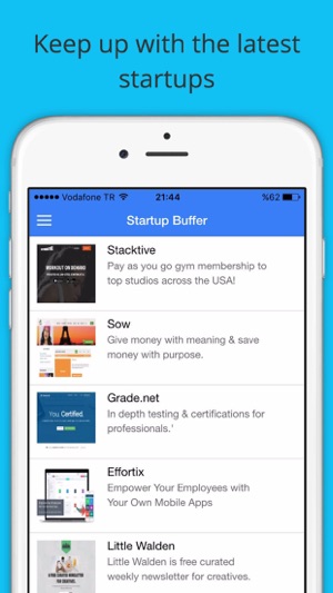 Startup Buffer-Discover Latest Startups(圖2)-速報App