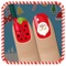 Christmas Nails Pen art Salon -Manicure, Stickers and Stamping Design Ideas for Girls