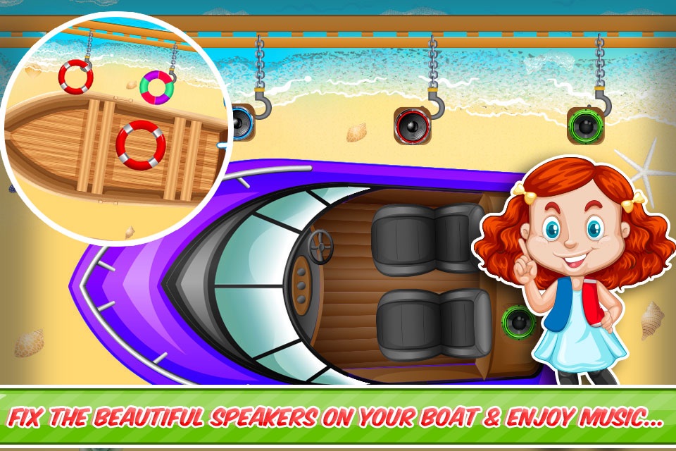 Boat Simulator & Factory Shop Kids Games screenshot 2