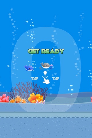 Flappy Dolphin-飞翔的小鸟-海豚君 screenshot 2