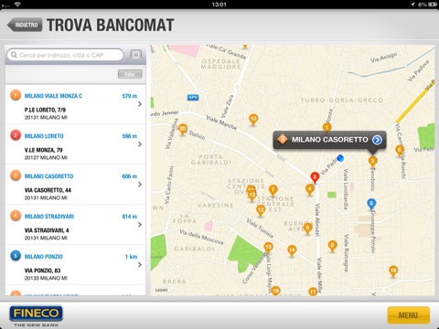 Fineco per iPad screenshot 3