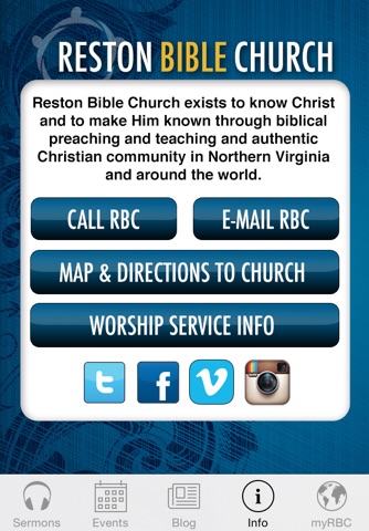 Reston Bible Church screenshot 4