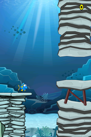 Blue Fishy in the Deep Sea screenshot 2