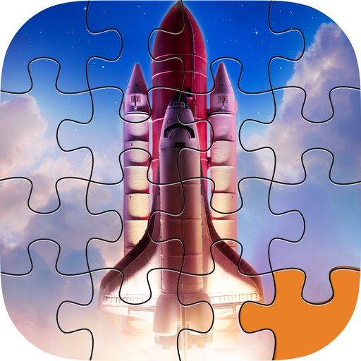 Daily Space Puzzle Free 4 Kids Sci-Fi Jigsaw Collection iOS App