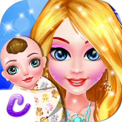 Fairy Beauty Baby Care Castle Icon