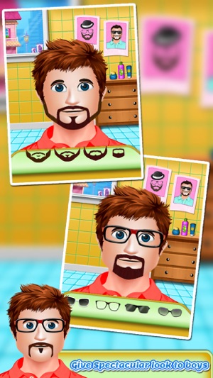 Crazy Prince Beard Salon for boys - It’s Messy Moustache & S(圖2)-速報App