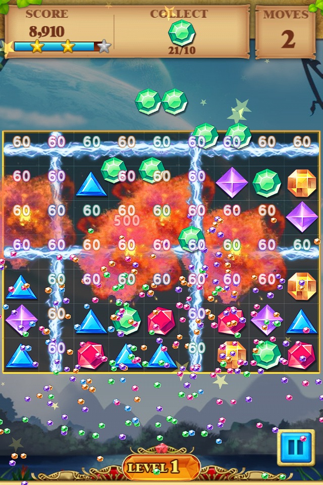 Jewel Match Blitz - Jewel Quest Saga screenshot 4