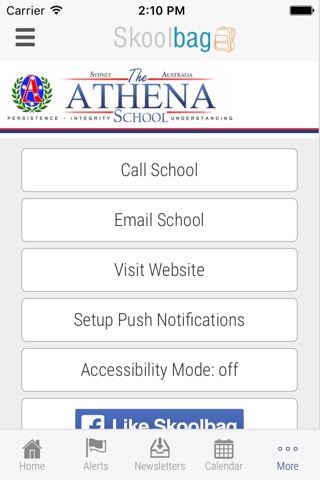 The Athena School - Skoolbag screenshot 4