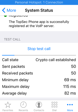 TopSec Phone screenshot 4