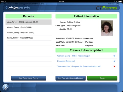 CT Forms Mobile 6.4 screenshot 2