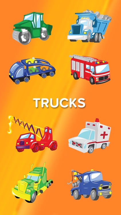 Trucks Cars Diggers Trains and Shadows Puzzles for Kids Lite