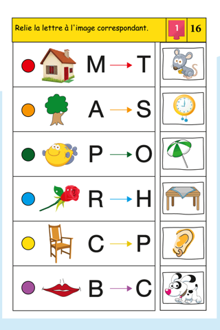 French Words Letters School screenshot 2