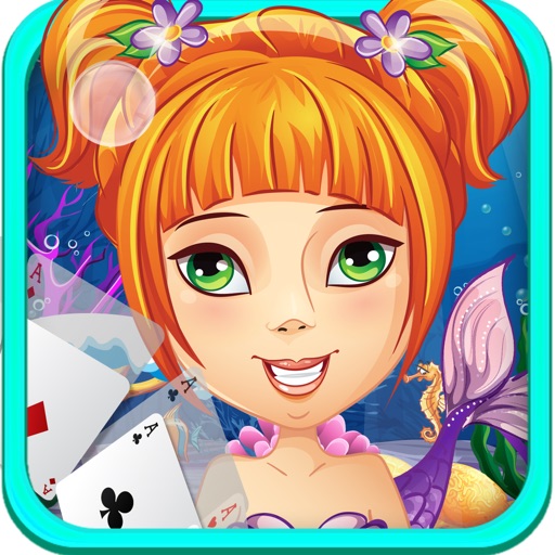 Mermaid World Solitaire Simulator Fish Rules icon