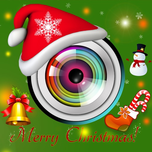 Christmas Photo Collage Editor - Selfie Picture Booth with Xmas Frames & Nice Camera