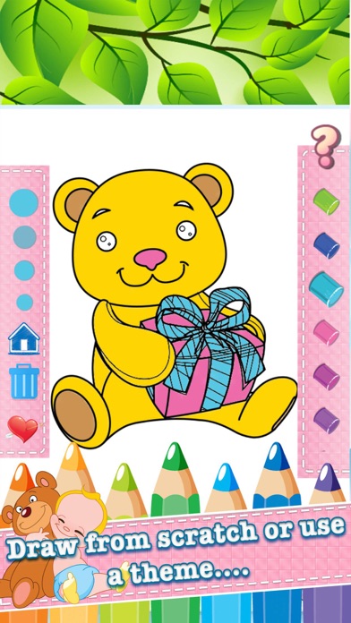 How to cancel & delete Bear Zoo Drawing Coloring Book - Cute Caricature Art Ideas pages for kids from iphone & ipad 3
