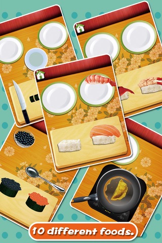 Cooking Time 2 - Sushi Make&Preschool kids games screenshot 4