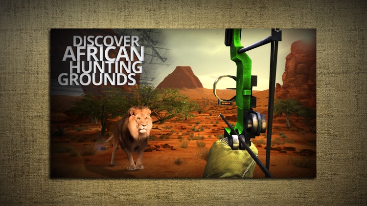 Bow Hunting Africa: Savannah Lion & Wild Animals hunter