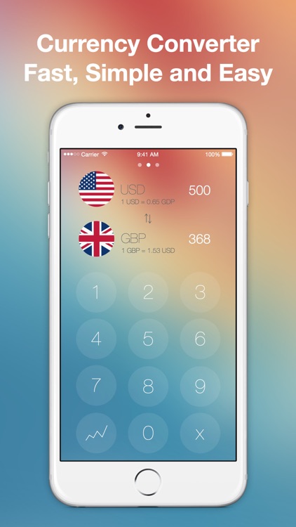 Simple Currency Converter - easily convert foreign currencies with historical exchange rates and work offline using yahoo