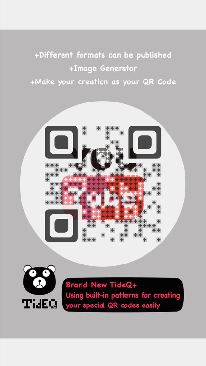 Tide Q+ -QR Code Generator