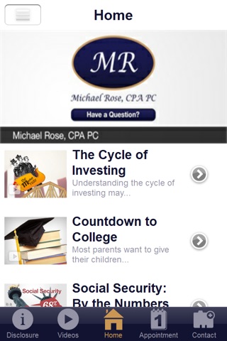 Michael Rose, CPA PC screenshot 2