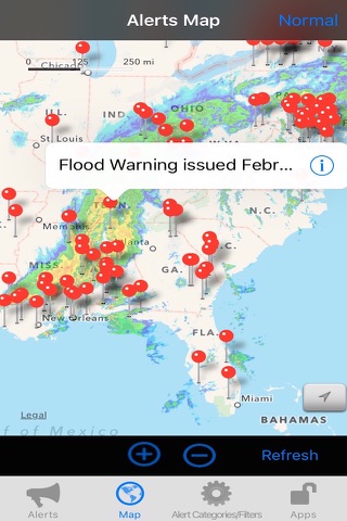 Instant NOAA Alerts 3D Lite screenshot 4