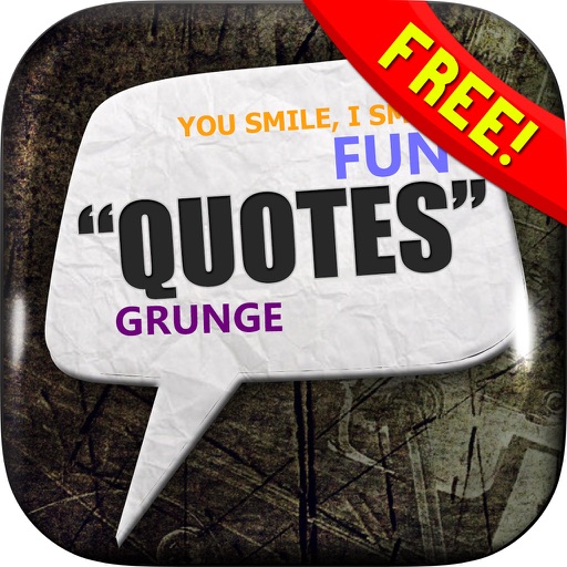 Daily Quotes Inspirational Maker “ Grunge Style ” Fashion Wallpapers Themes Free icon