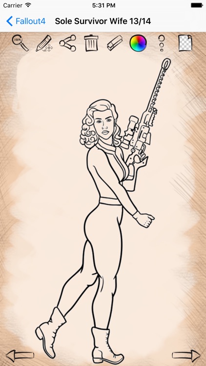 How To Draw For Fallout screenshot-3