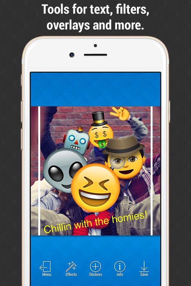 Emoji Picture Editor - Add Emojis to your Photos screenshot 3