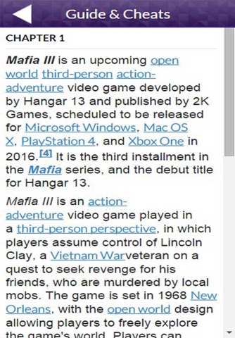 PRO - Mafia 3 Game Version Guide screenshot 2