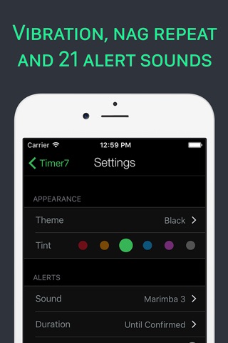 Timer 7 - Multiple timers for time management, kitchen, gym, errands and gtd screenshot 3