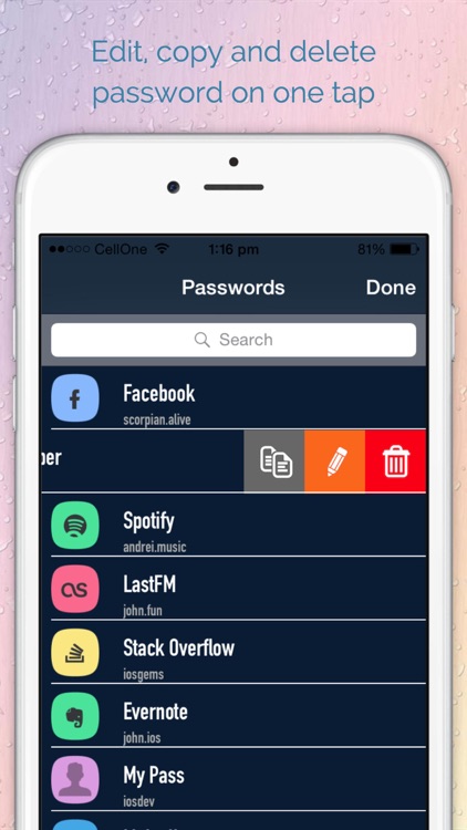 Secret Password Manager Vault