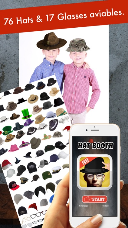 Hat Booth - Funny your photo