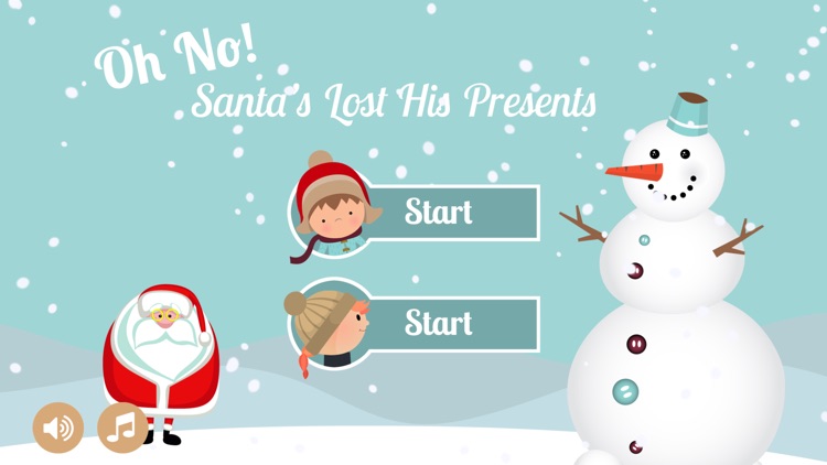 Oh No, Santa's Lost His Presents: The Christmas Interactive Bedtime Story Book App for Children